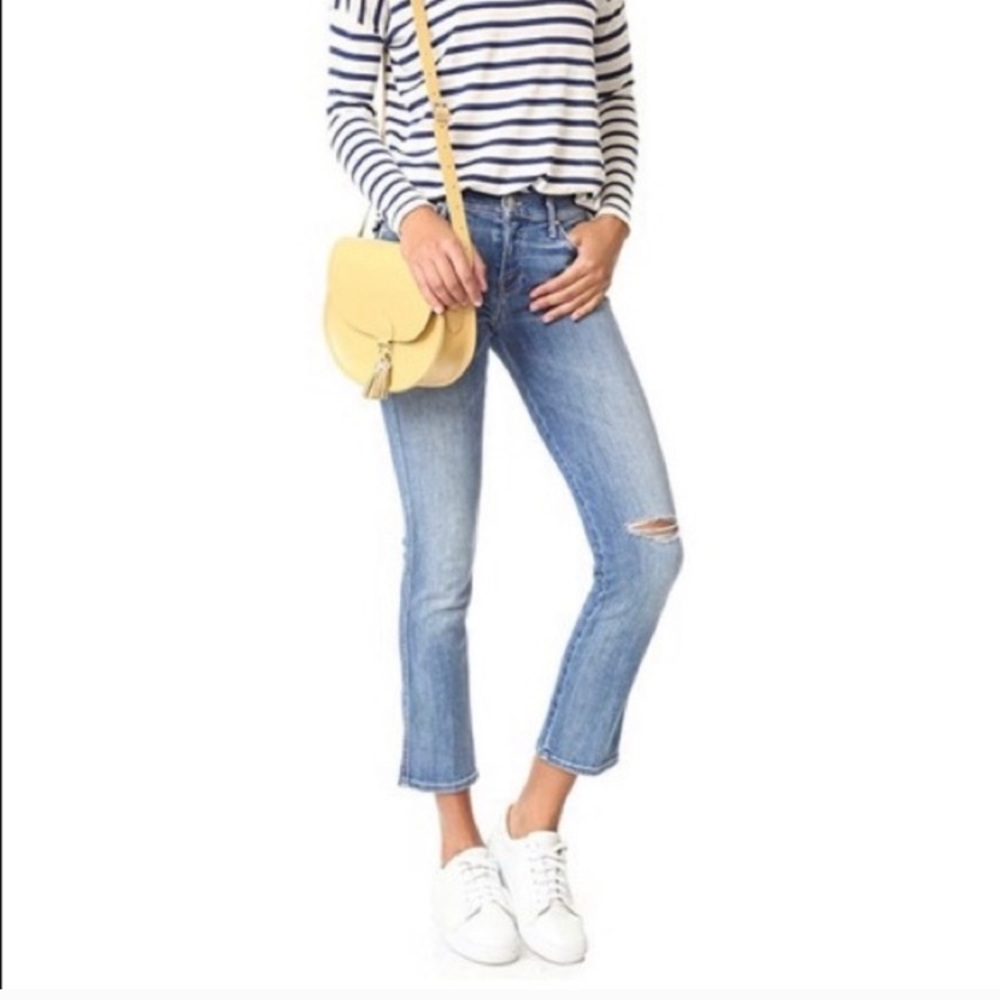 EUC Anthropologie Mother Rascal Ankle Jeans 28